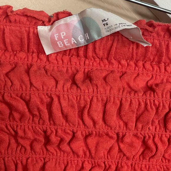 Free People Beach "Solange Set" 2 piece cover up set sz XL - Picture 2 of 7